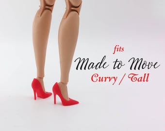 Curvy/Tall MTM Timeless Classic Pumps High Heels – For Made To Move for B----e fashion dolls