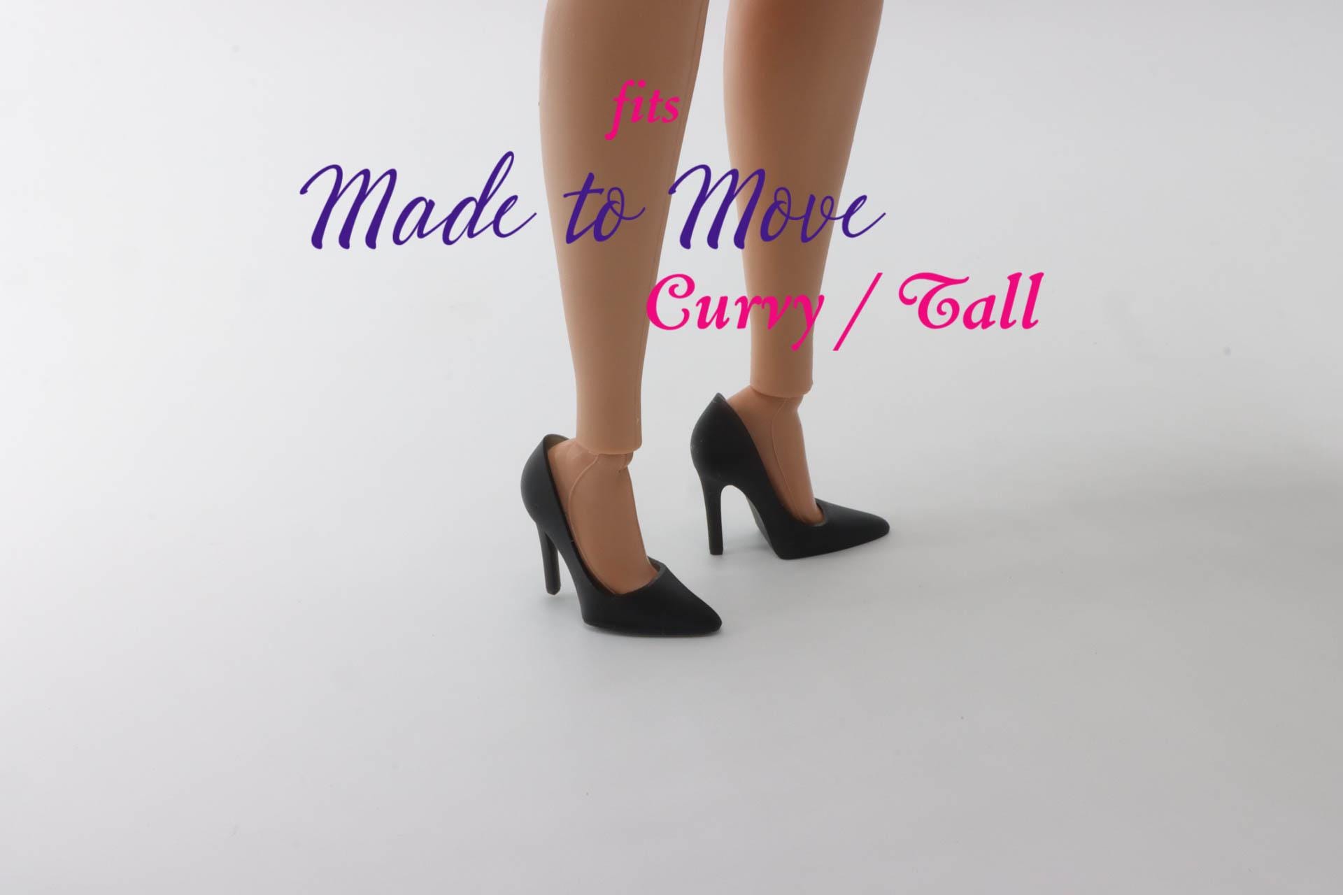 Curvy/Tall MTM Timeless Classic Pumps High Heels – For Made To Move for Barbie - Picture 11 of 13