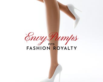 Belle Classic (Short) Stiletto Pumps for Integrity Toys Fashion Royalty, NuFace, Mizi & JAMIEshow Muse Dolls - Doll Shoes