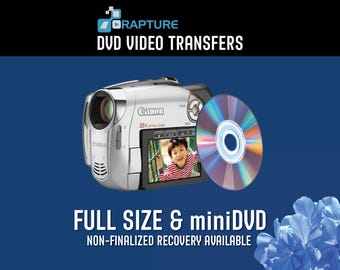 DVD Transfer to Digital Files (Read Carefully)