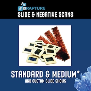 100 Slides & Negatives Scans (Price per 100 Images. We do NOT develop film. Click Item Details and read carefully)