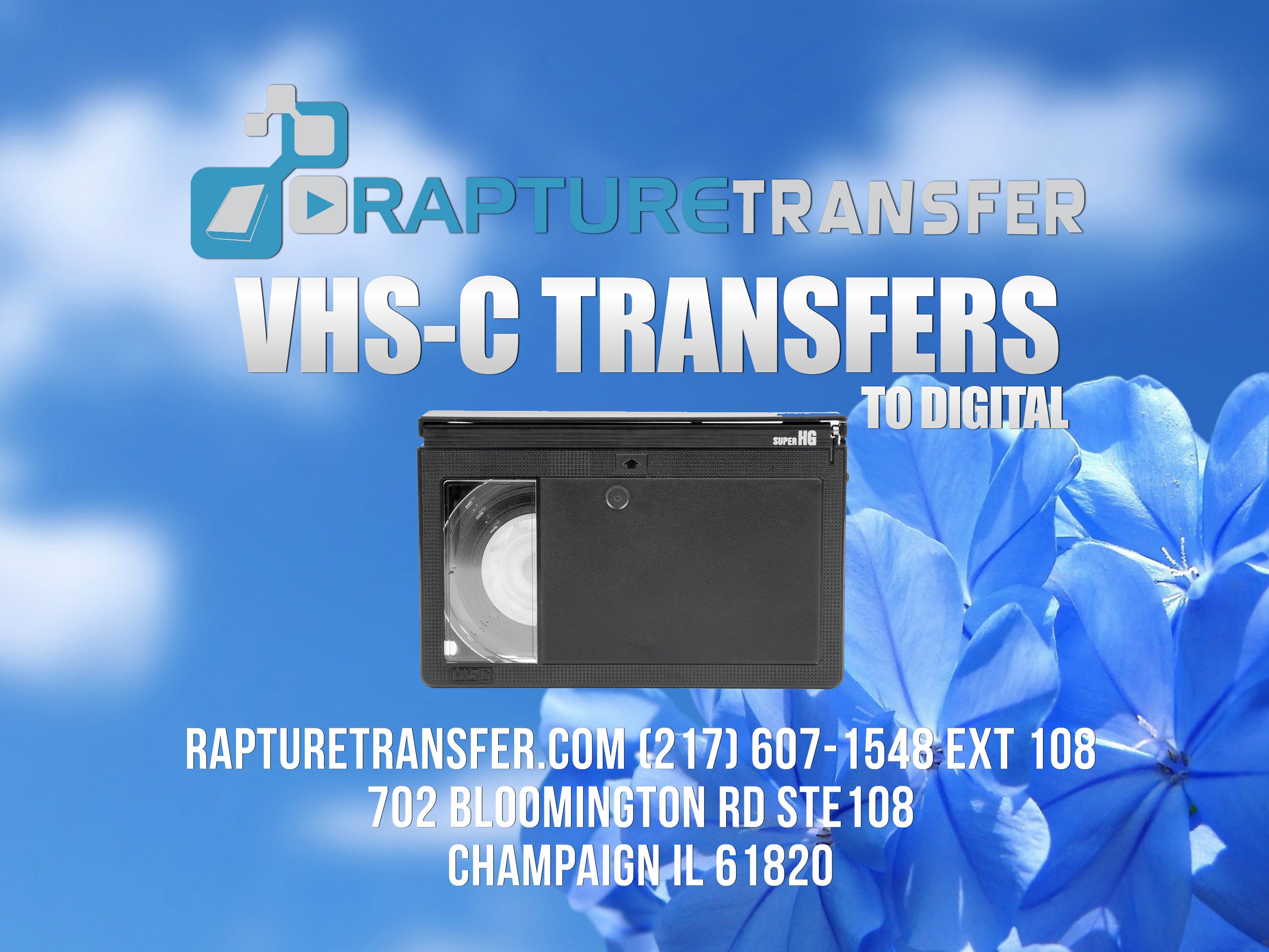 VHS-C to Digital Cassette Adapter