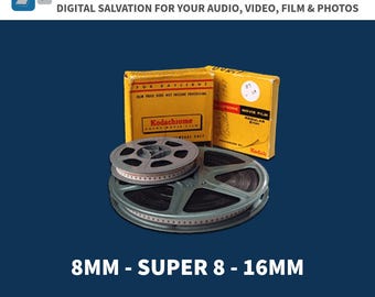 Home Movie Film Reels  to DIGITAL FILES (Read Listing Details carefully BEFORE Ordering)