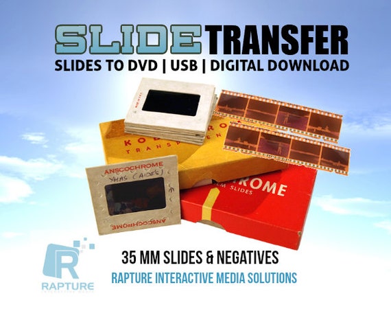 The Transferring Slides To Digital PDFs