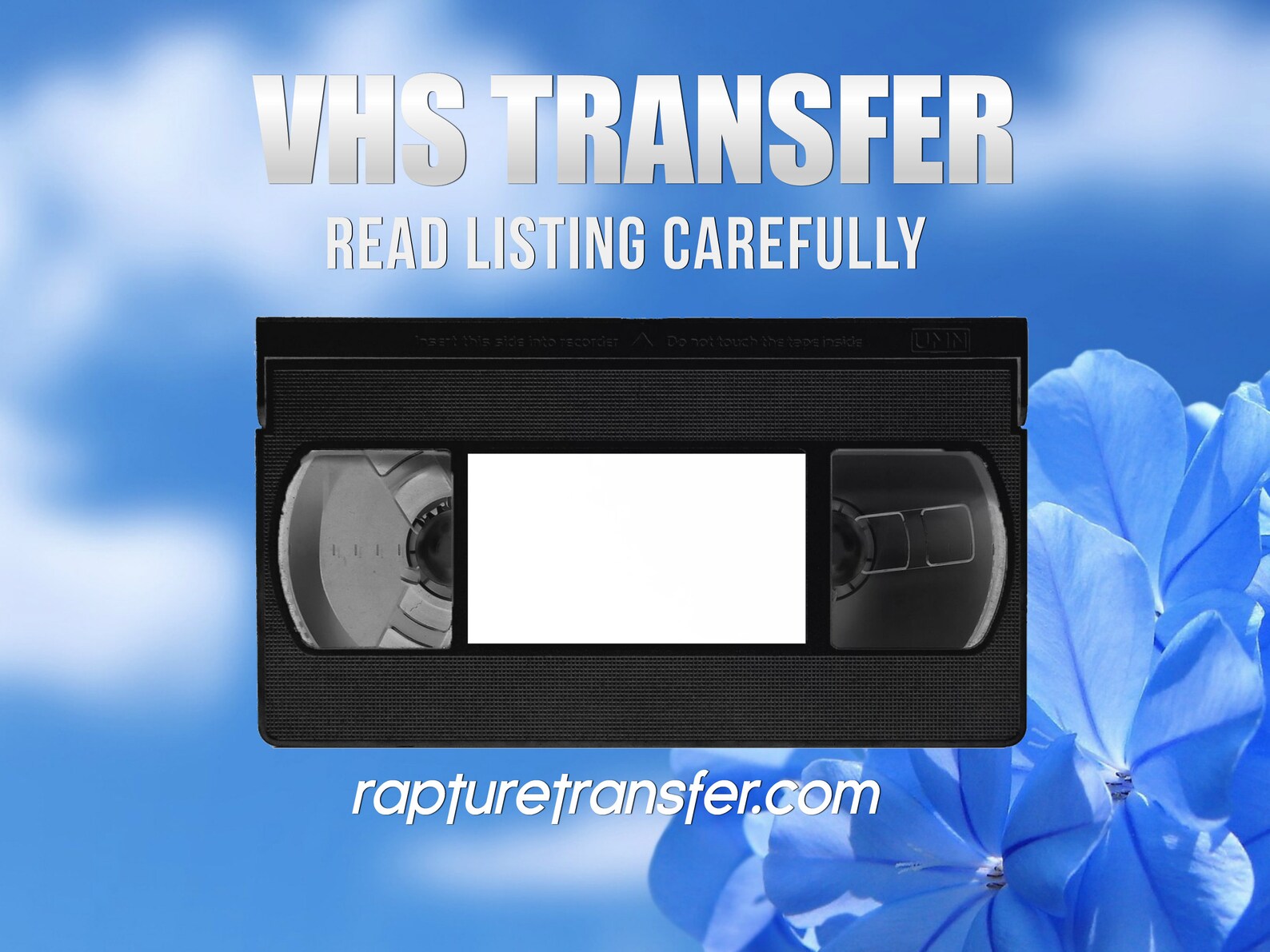 Full Size VHS Tapes Transferred to Digital click Item Etsy
