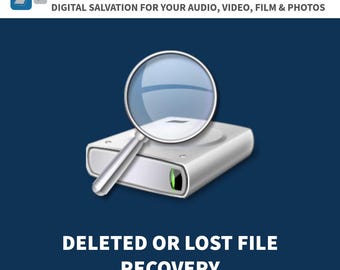 Lost or Deleted Data Recovery