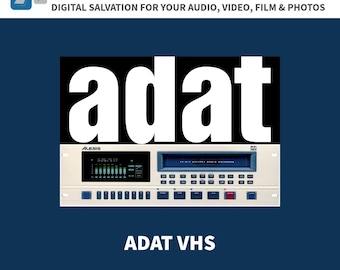 ADAT Transfer to DIGITAL FILES  (Click Item Details and read carefully)