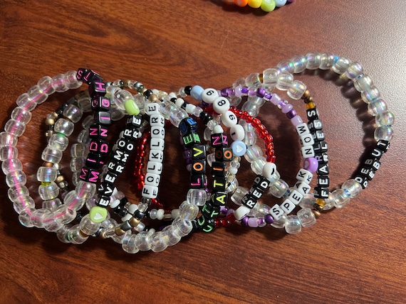 Taylor Swift Eras Tour Friendship Bracelets in 2023