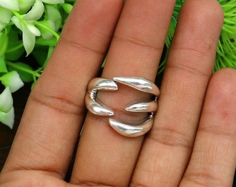 Solid 925 Sterling Silver Spinner Ring Meditation Ring Statement Ring Size sr258 Solid 925 Sterling Silver Spinner Ring Meditation Ring Statement Ring Size sr258