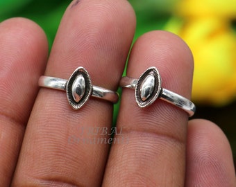 925 sterling silver handmade unique classical design vintage tribal ethnic toe ring best brides gifting jewelry ytr73