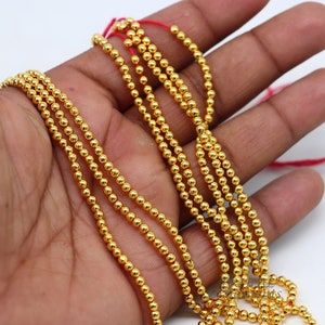 Gold beads online hotsell