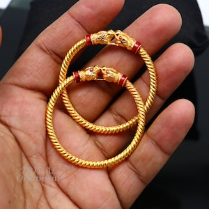 Gold kappu designs for baby top