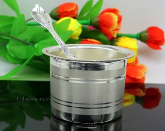 Silver glass weight with price in grt sale
