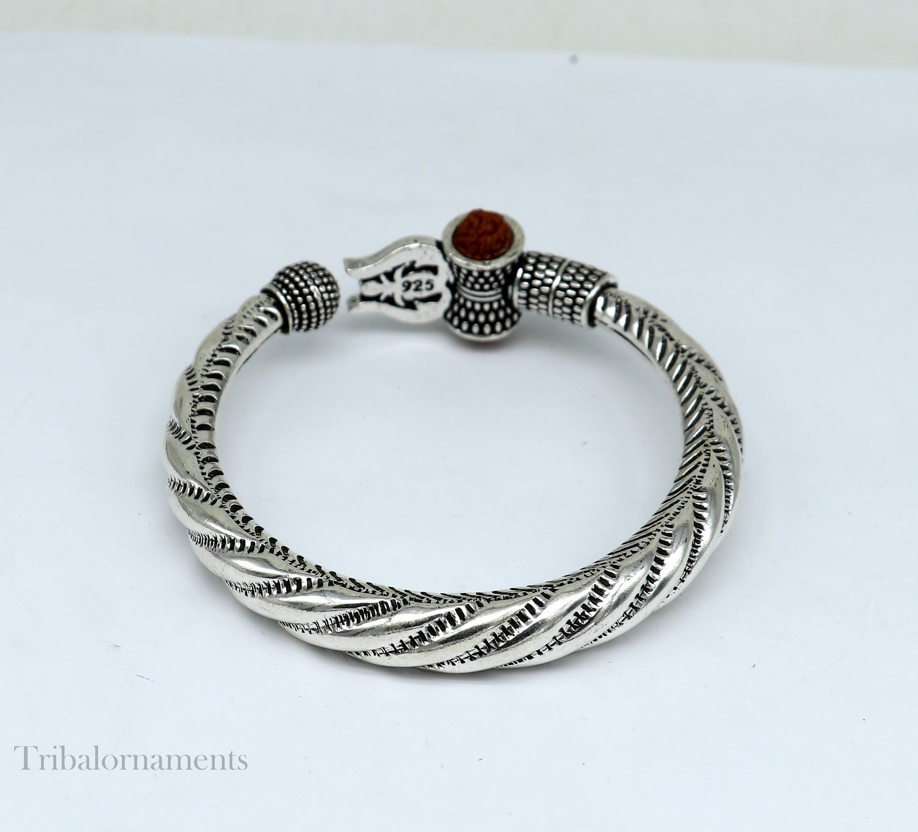 925 Sterling Silver Handmade Lord Shiva Trident Trishul Trishool