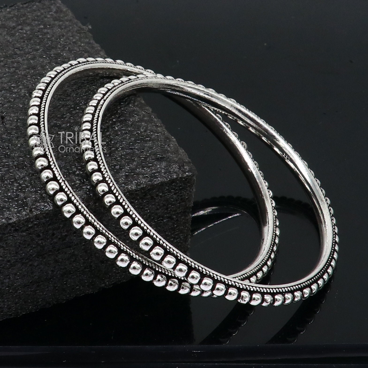 Cultural Trendy 925 Sterling Silver Handmade Gorgeous Bangle Cultural Trendy 925 Sterling Silver Handmade Gorgeous Bangle
