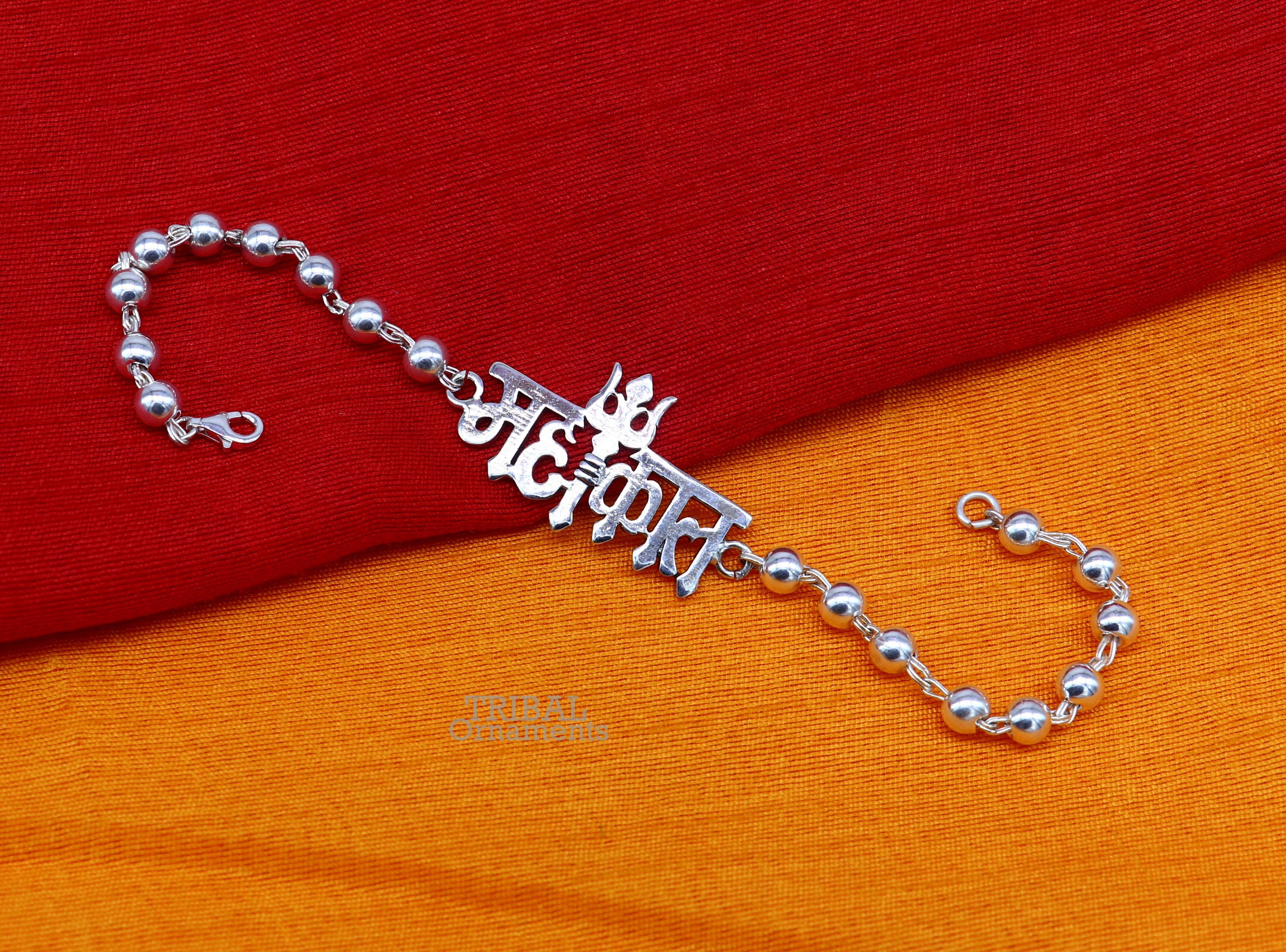 Mahakal silver bracelet outlet