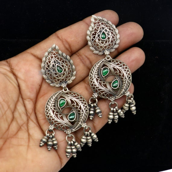 925 Sterling Silver Fabulous Unique Filigree Work Design