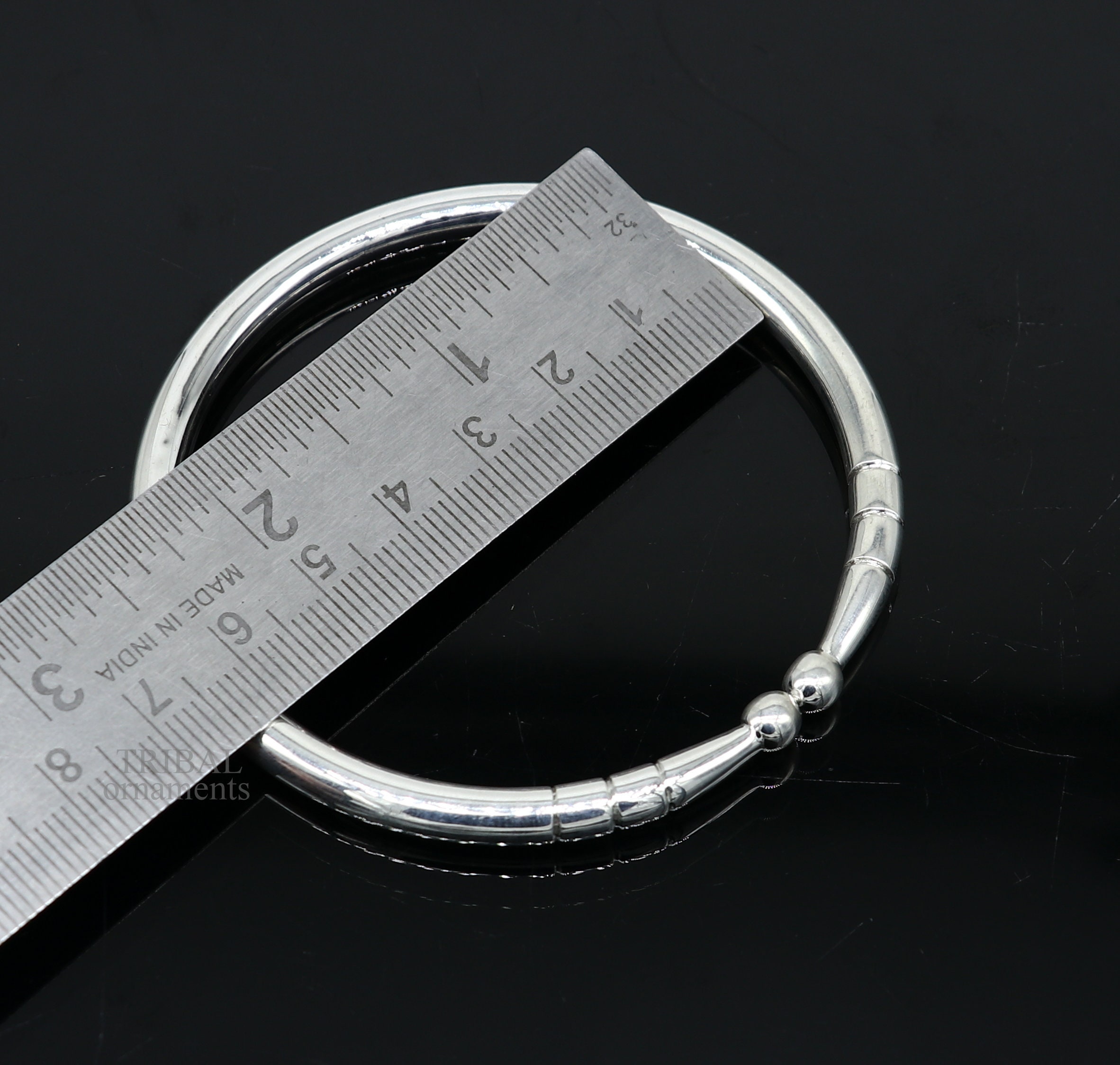 5mm 925 Solid Sterling Silver Handmade Design Plain Shiny 5mm 925 Solid Sterling Silver Handmade Design Plain Shiny
