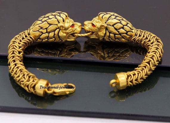 The Lion King Bracelet - Bracelets - Gold