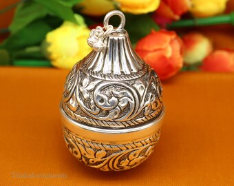 Silver Coconut Etsy