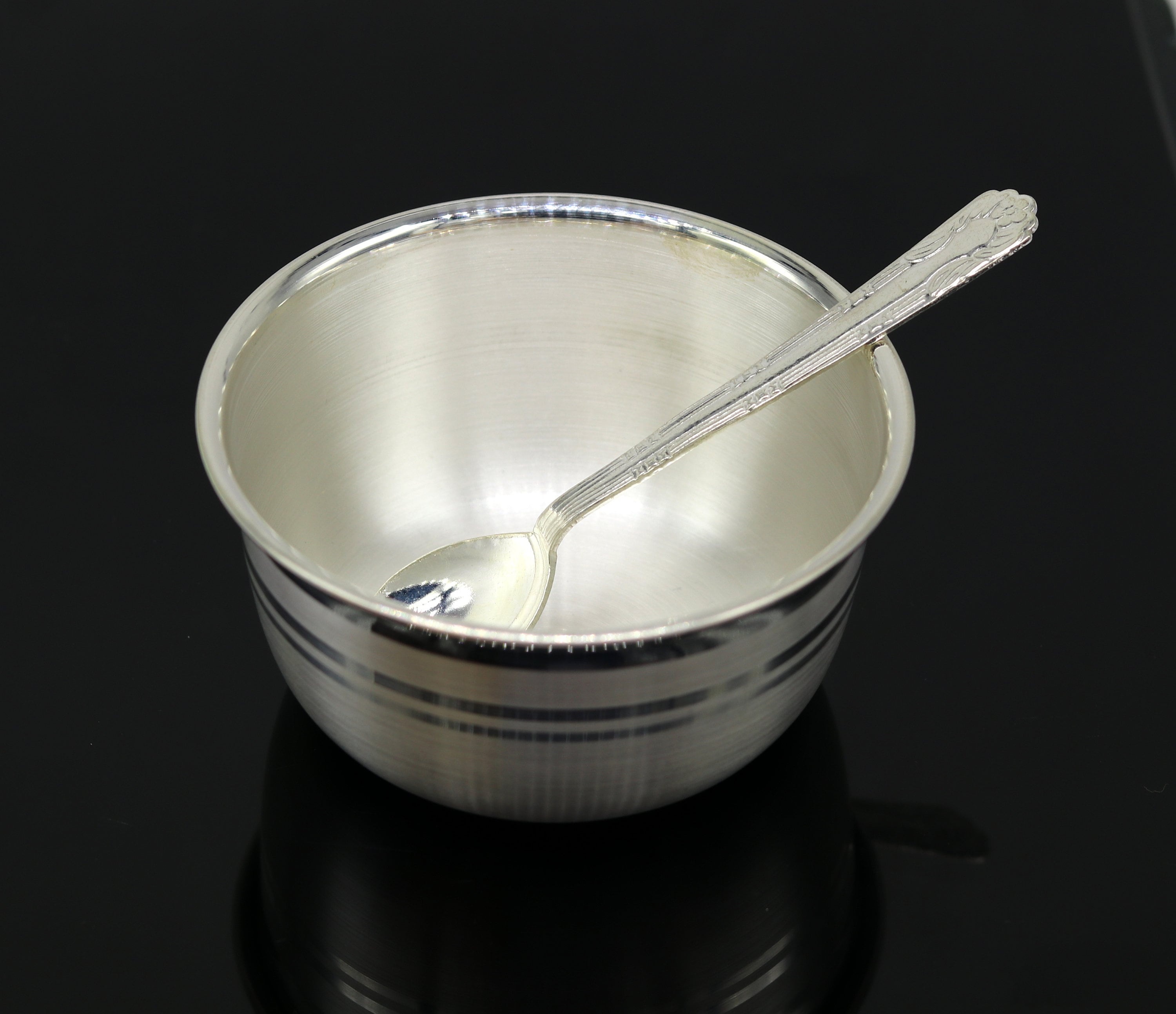 Exclusive 999 Pure Silver Handmade Utensils Bowl and Spoon Etsy Canada
