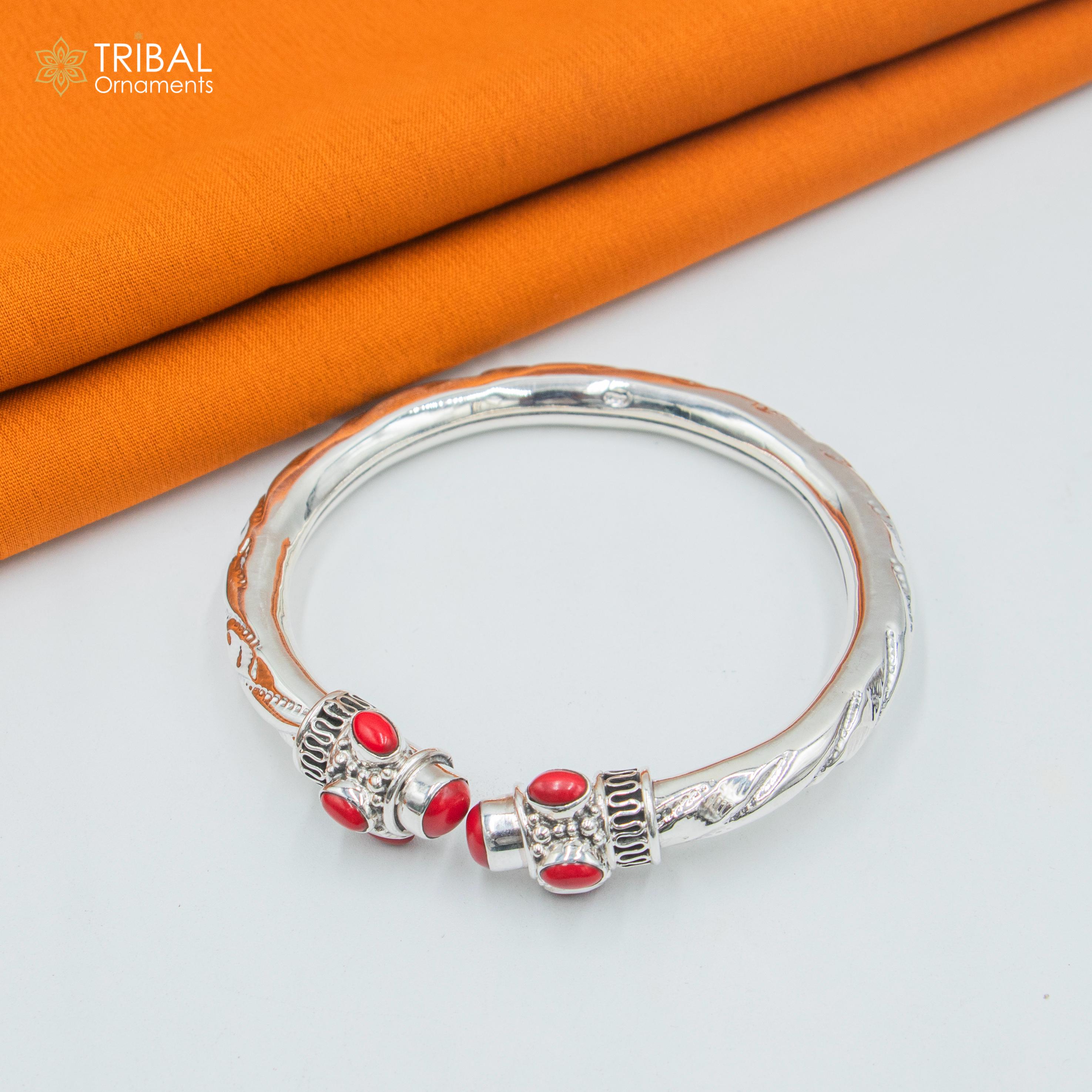 925 Sterling Silver Handcrafted Customized Bangle Bracelet