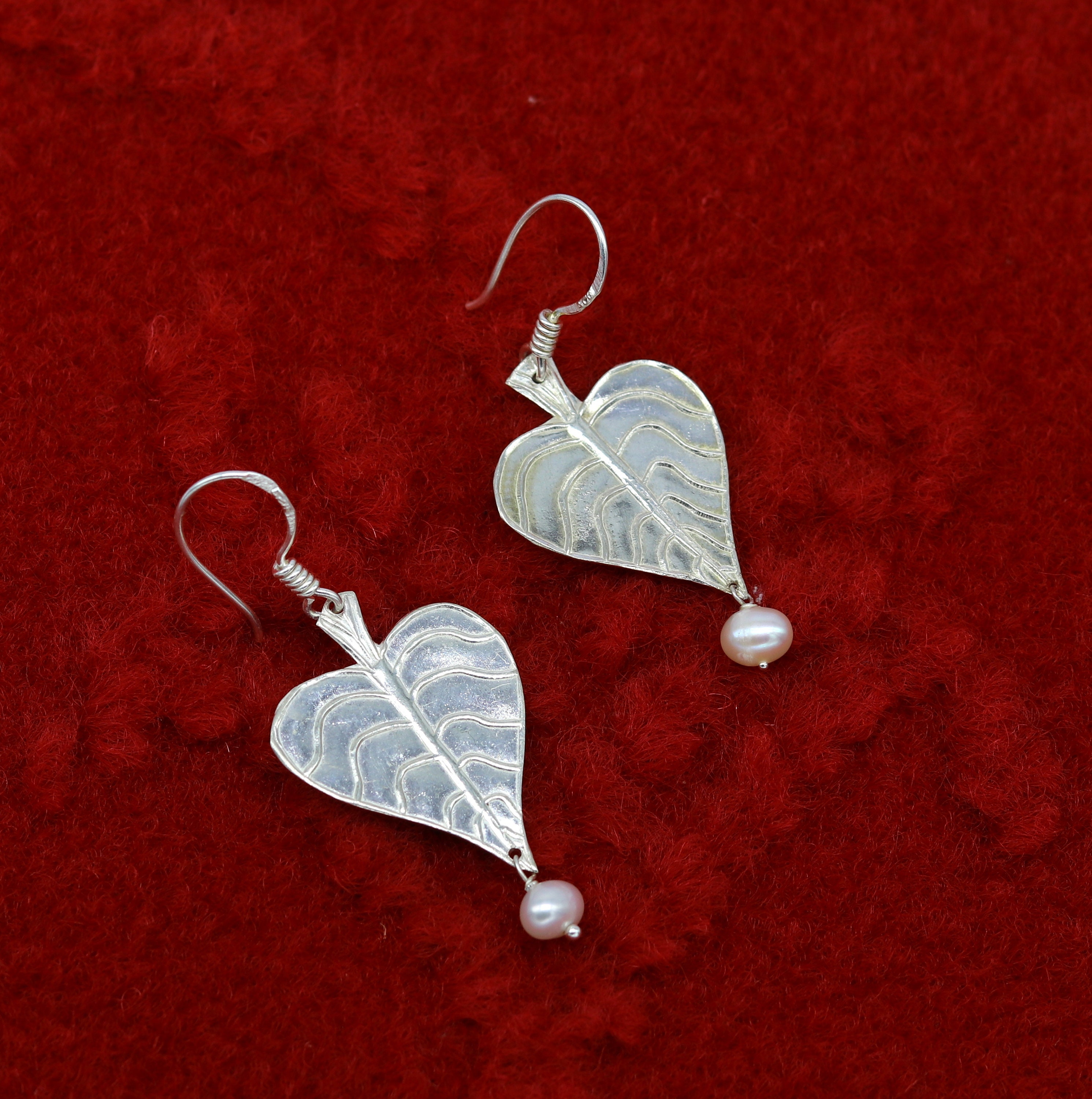 Peepal leaf hotsell earrings