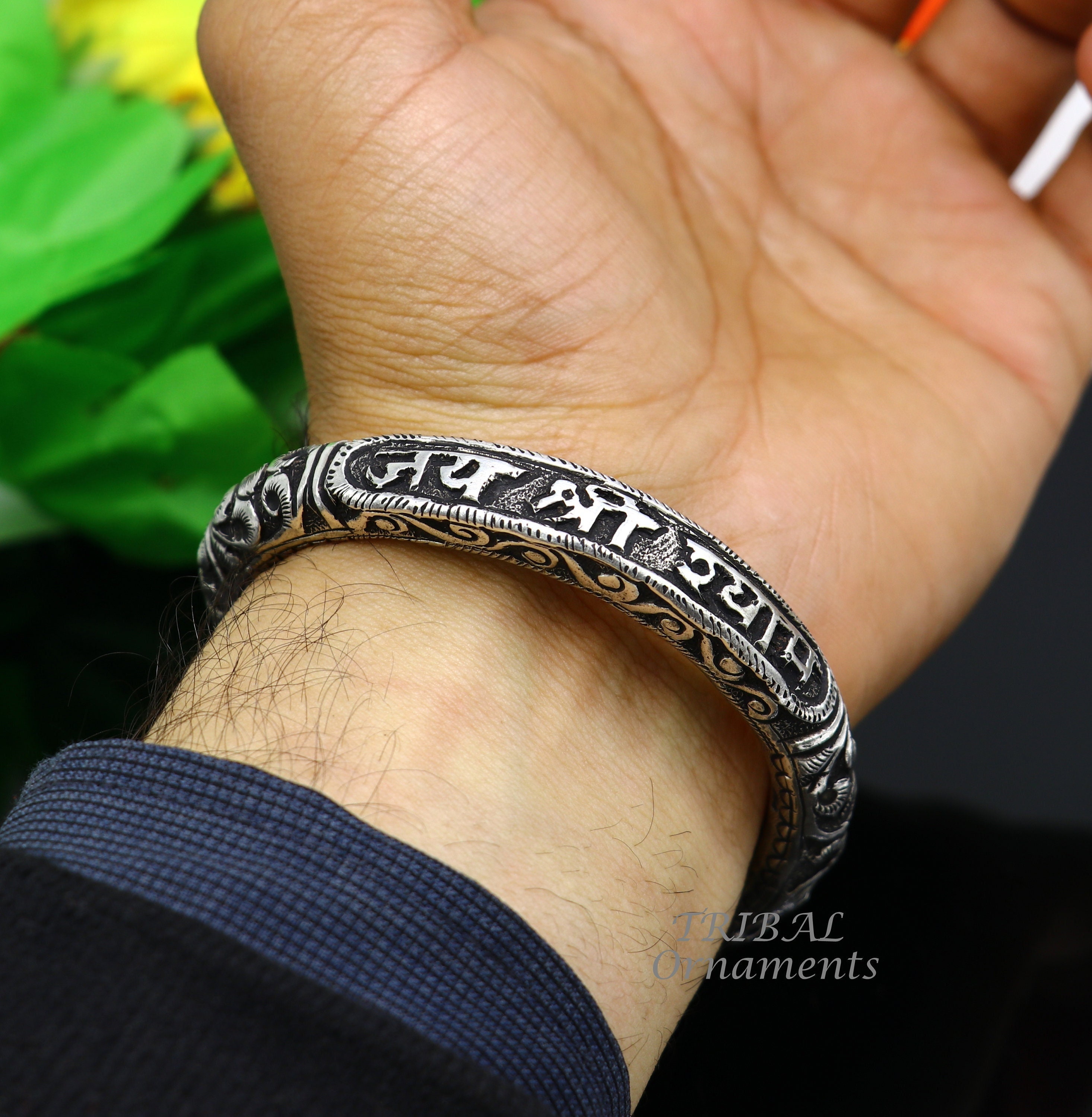 Spiritual Energy Bracelet - Handcrafted with Thai Silver - DharmaShop