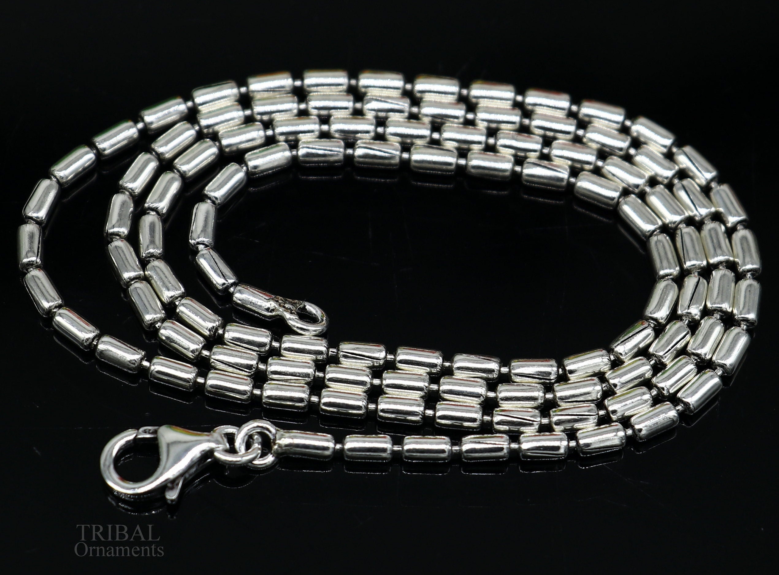 Thai silver baht clearance chain