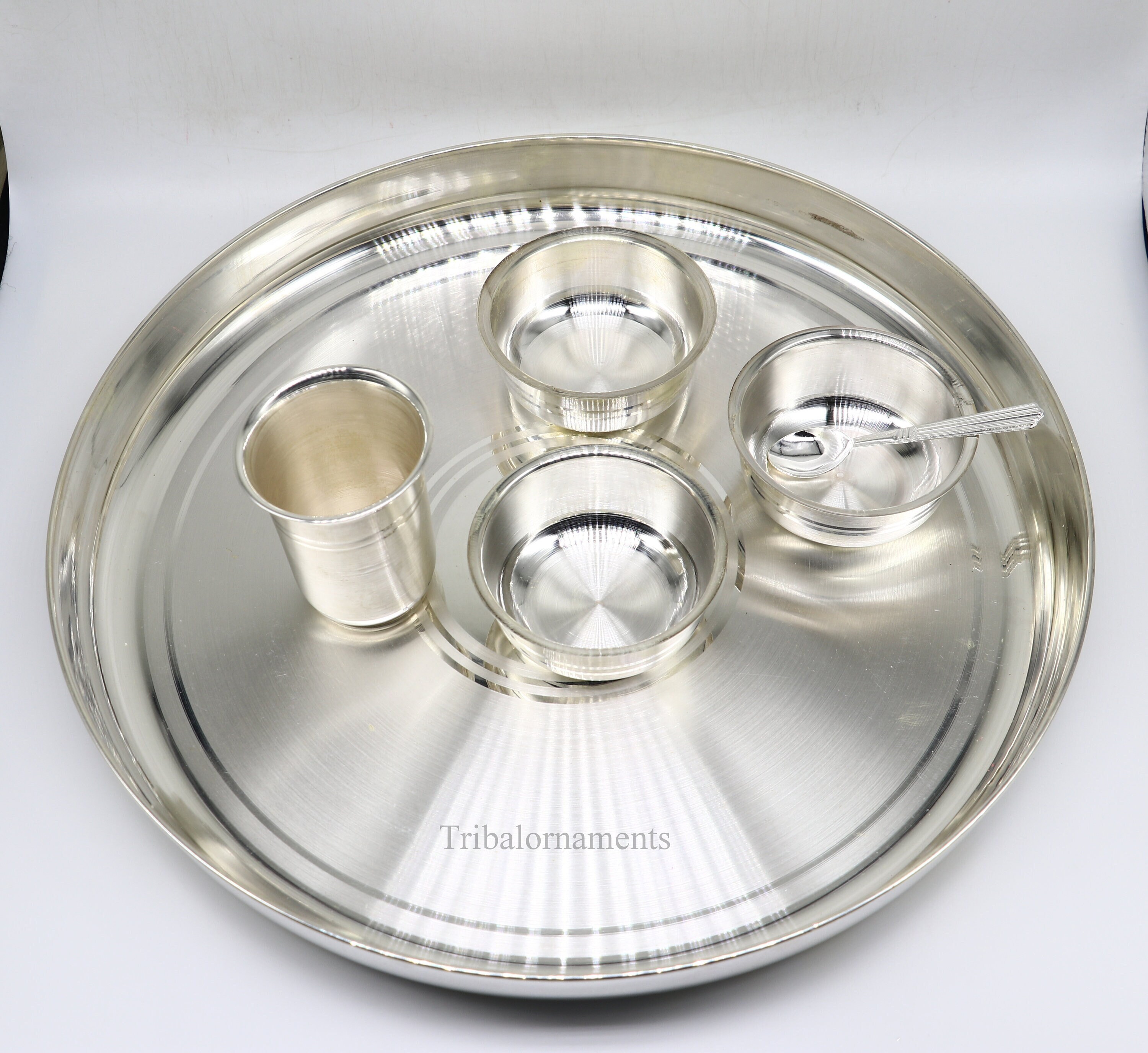 Pure silver kitchen best sale set