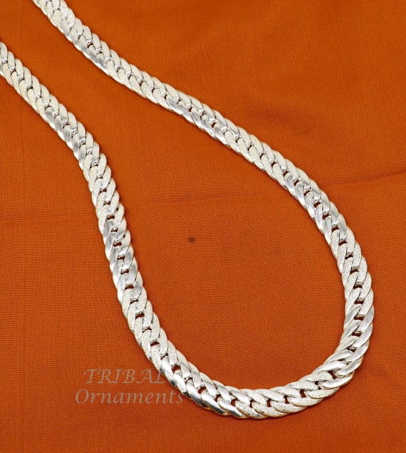 Toe Ring Antiqued Curb Chain Link Design Sterling Silver Toe Ring Antiqued Curb Chain Link Design Sterling Silver