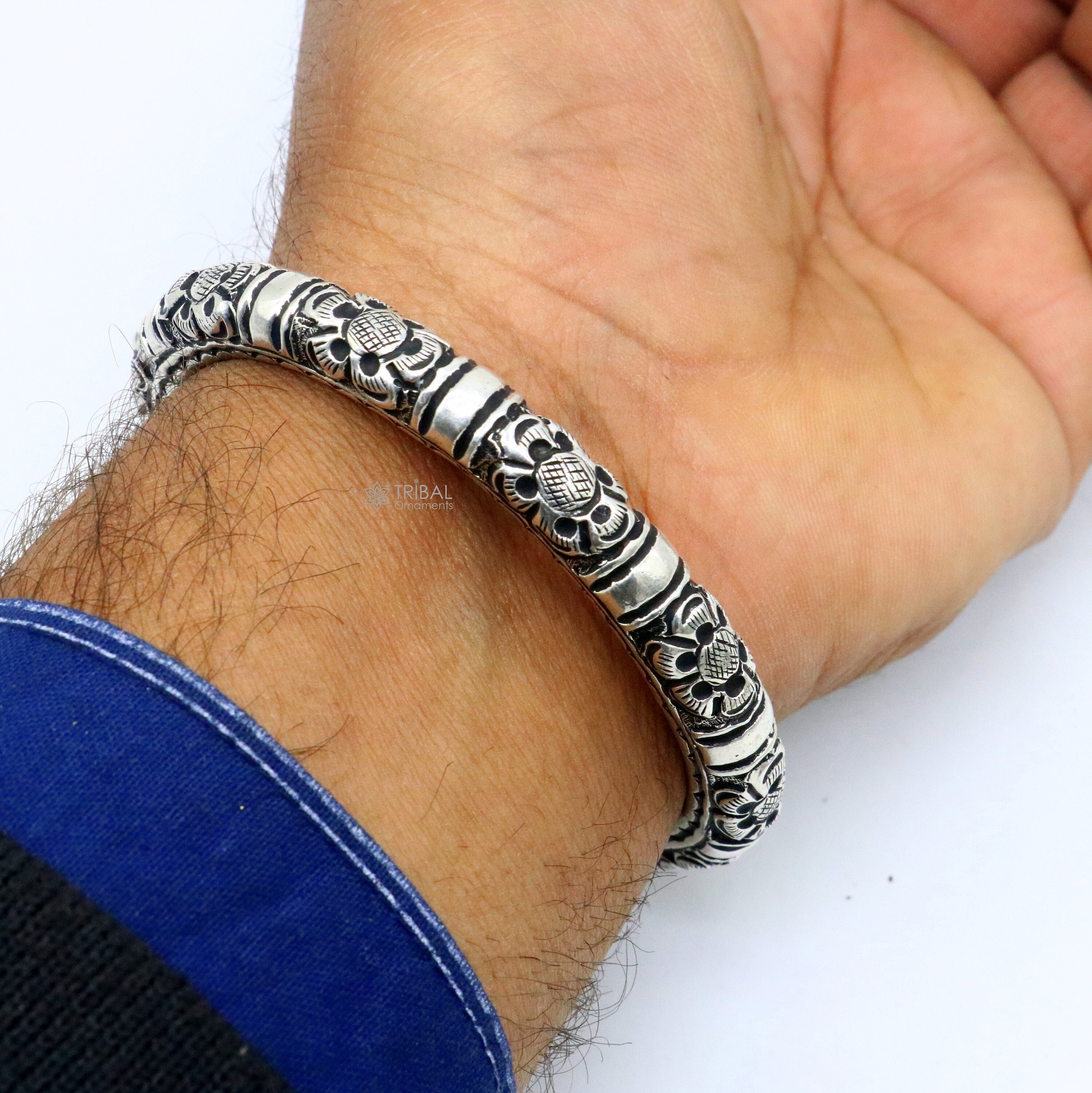 925 Sterling Silver Handmade Fabulous Chitai Work Customized 925 Sterling Silver Handmade Fabulous Chitai Work Customized