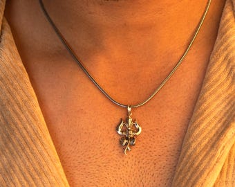 925 sterling silver Hindu idol Lord Shiva trident pendant, amazing vintage design gifting pendant customized god jewelry ssp524
