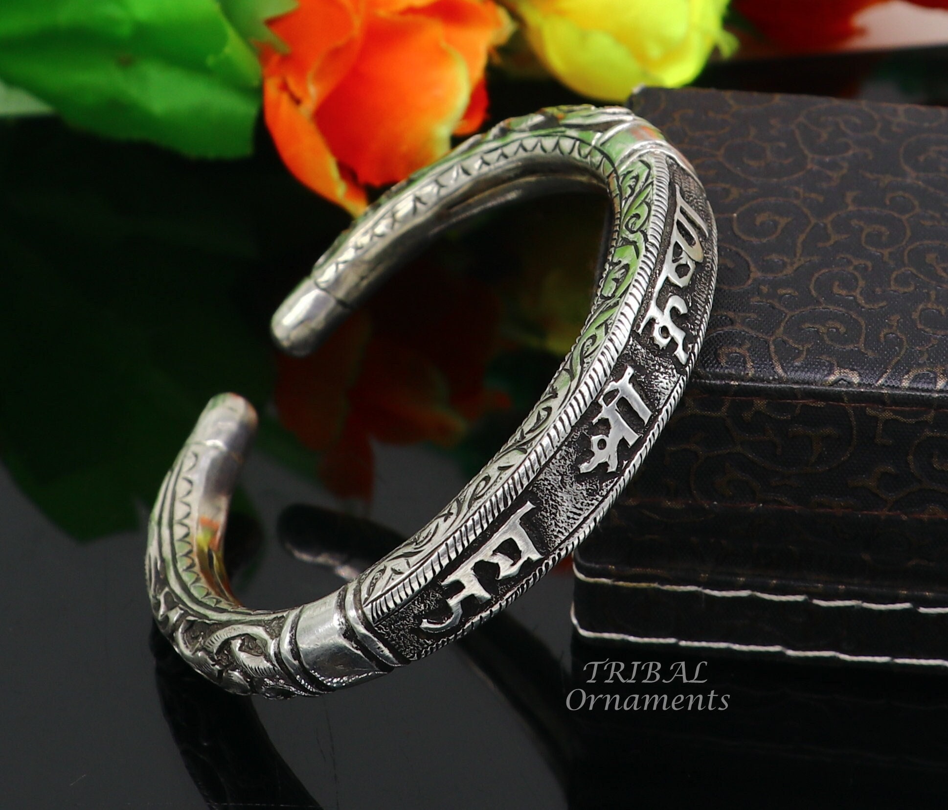 925 Sterling Silver Handmade Chitai Work 