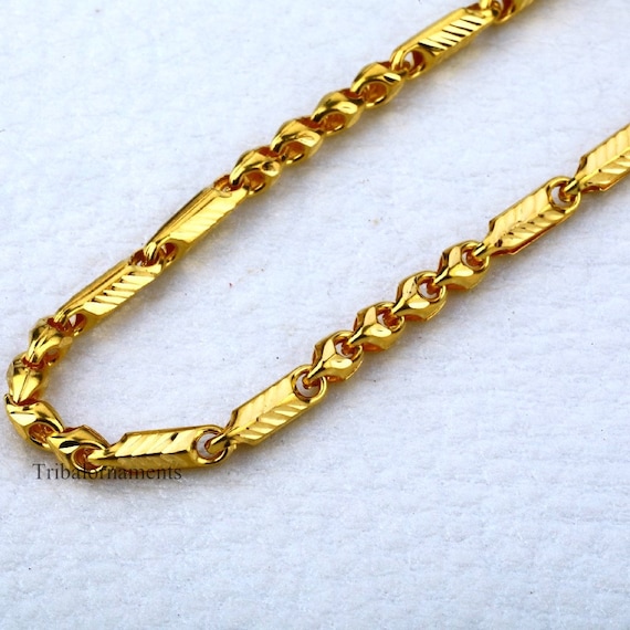 Unique Design Customized Unique Style 22kt Yellow Gold Handmade