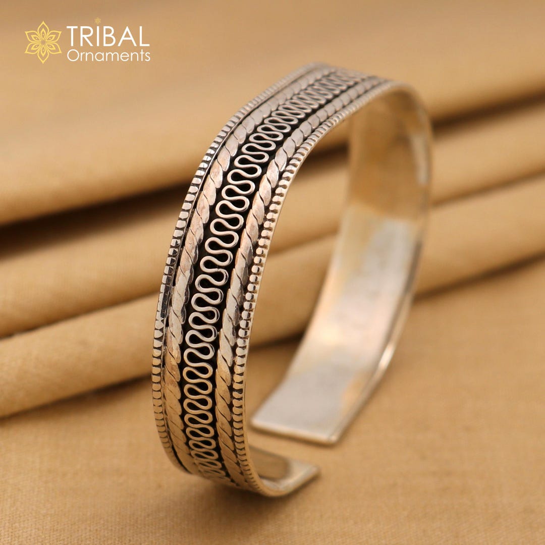 Silver Bangle, 7 Set of Bangle, Cuff Bangle, 925 Sterling