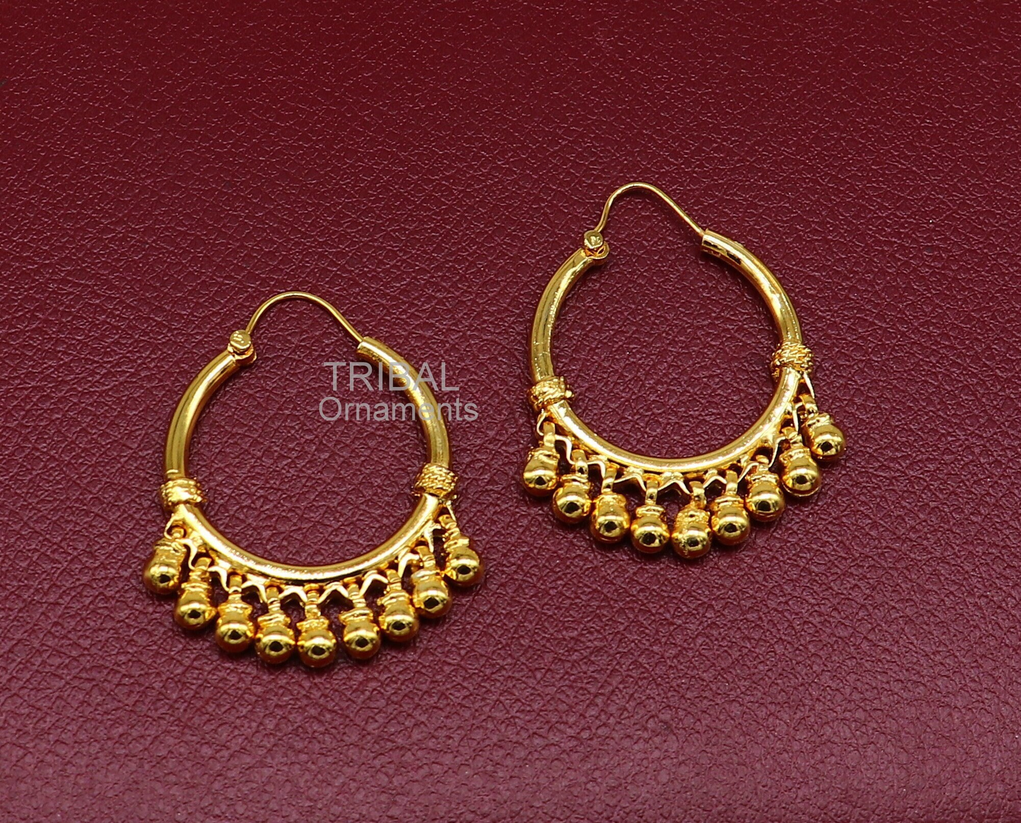 RD 19k To 22k Gold Bali Earring, For Daily Wear, 1.00to2.00gm at Rs  5200/gram in Mumbai