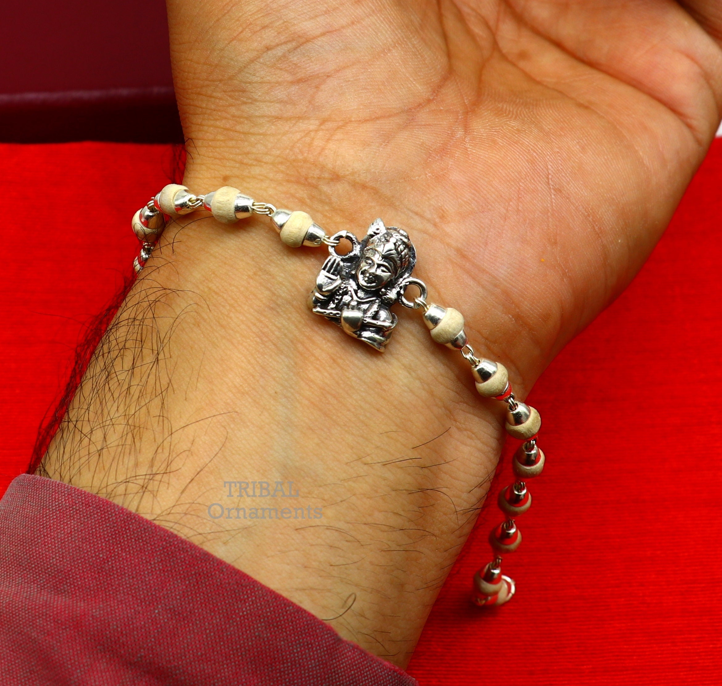 Radha Krishna Pichwai Bracelet – Shriya Silver