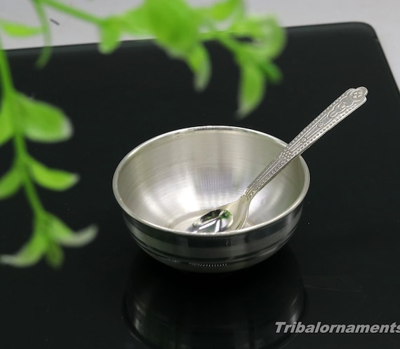 Pure silver shop utensils for baby