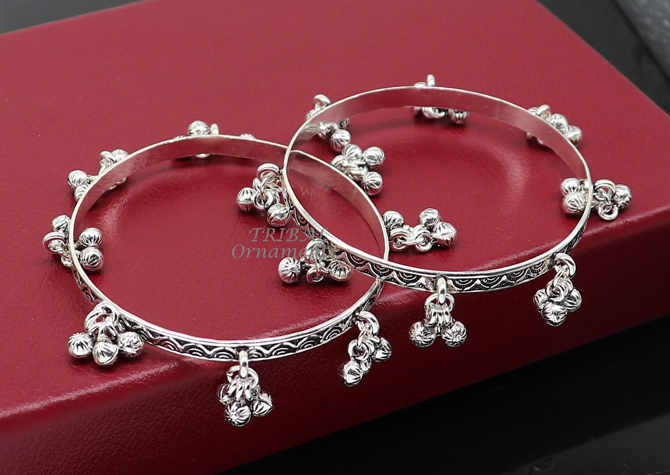 Silver bangle for shop baby girl price