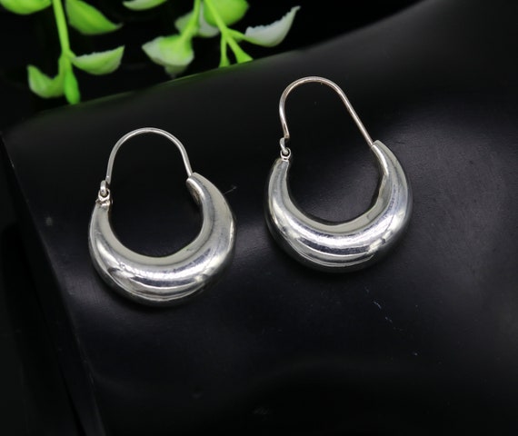 SILVER925 TRIVAL HOOP EARRINGS /シルバー/ピアス