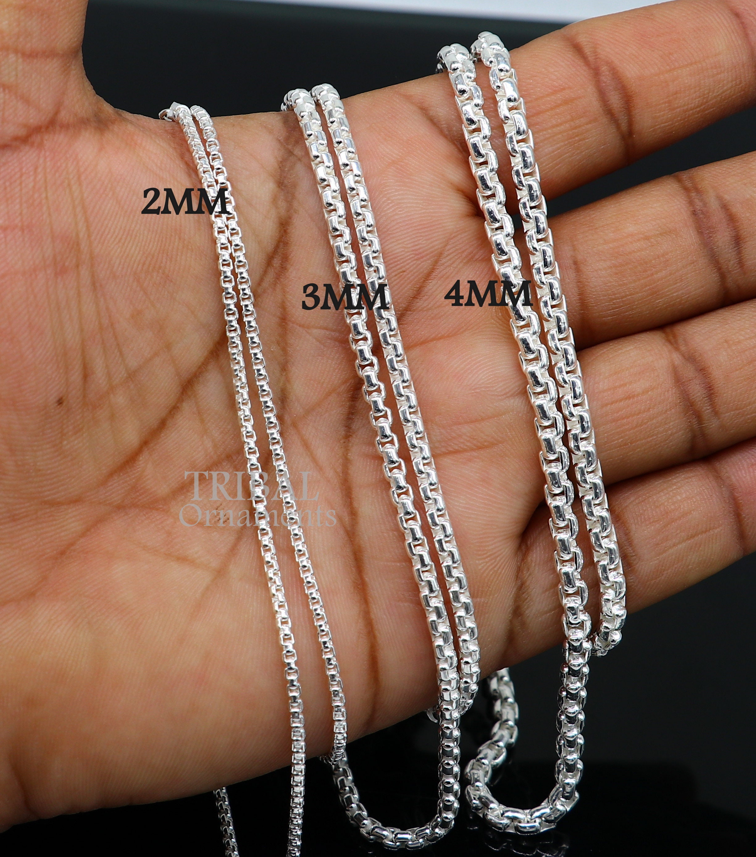 Silver MM2 Values Bling Chain