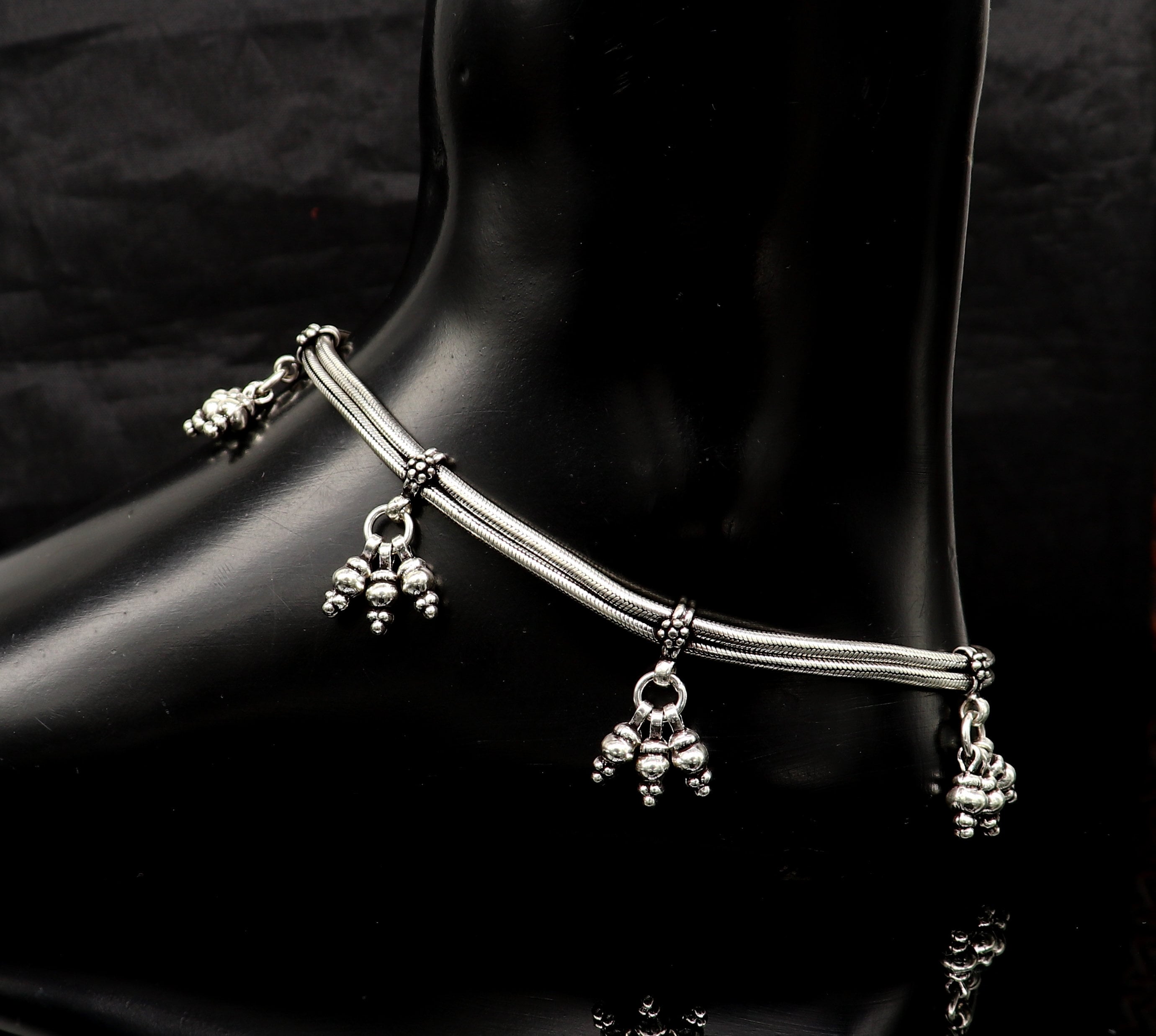x te Lume Black Anklet アンクレット　14金 x te Lume Black Anklet アンクレット 14金