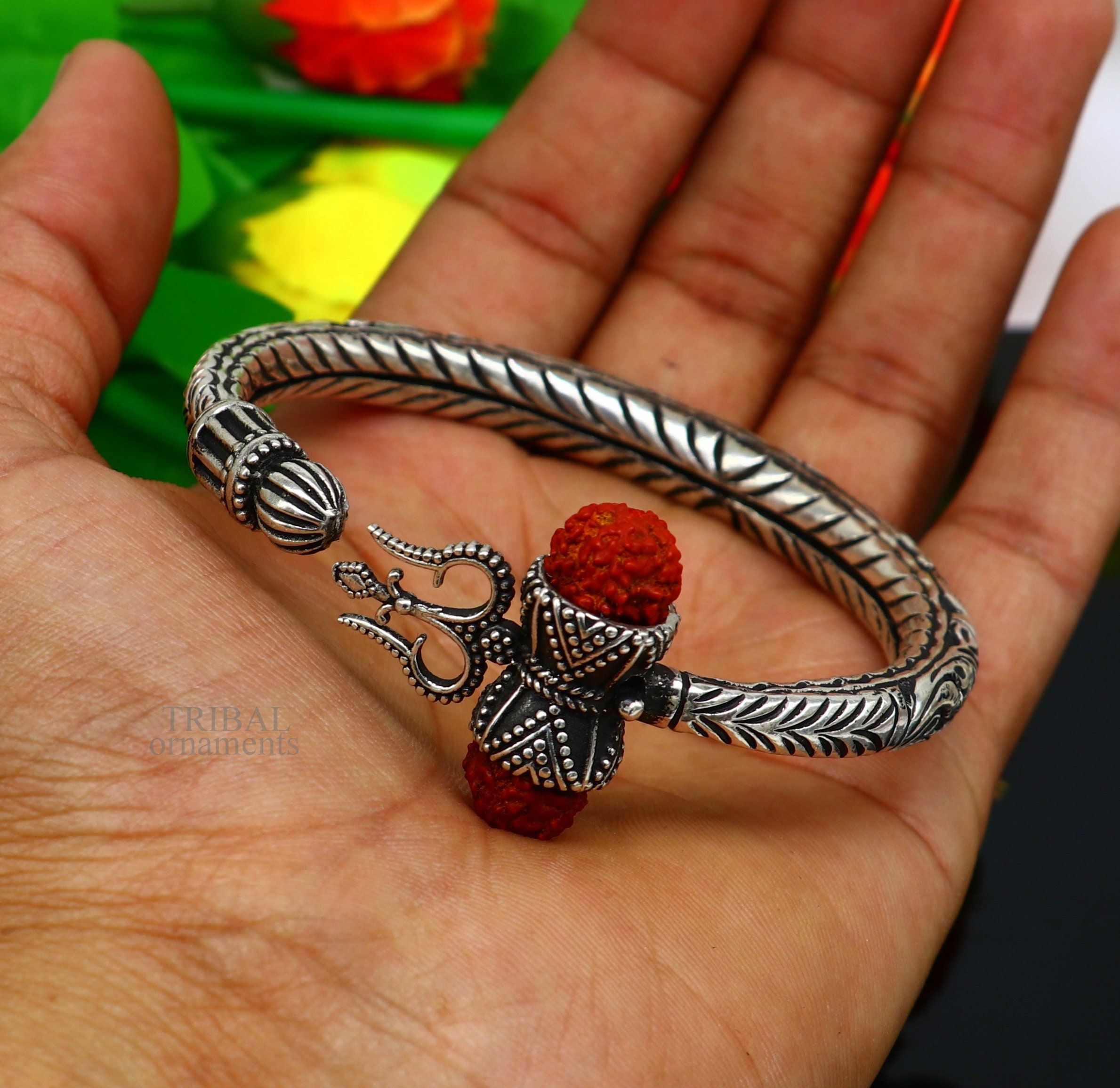 Devine 925 sterling silver handmade lord Shiva trident Trishul bangle  bracelet kada, best gift for girl's or boy's stunning bangle nssk419 |  TRIBAL ORNAMENTS