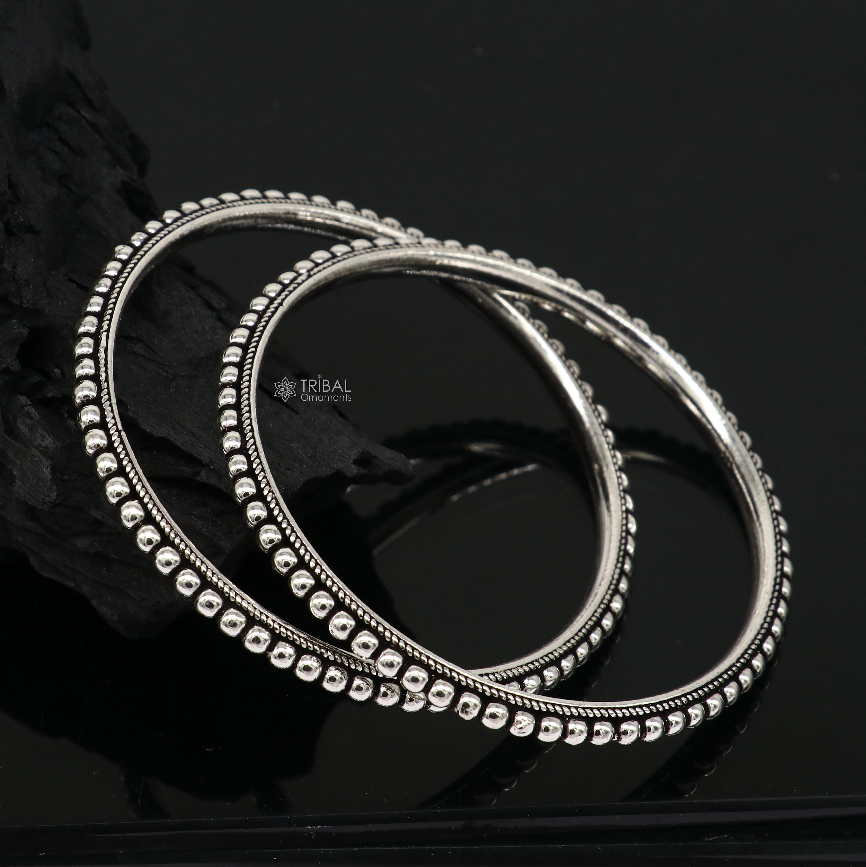 Cultural Trendy 925 Sterling Silver Handmade Gorgeous Bangle Cultural Trendy 925 Sterling Silver Handmade Gorgeous Bangle