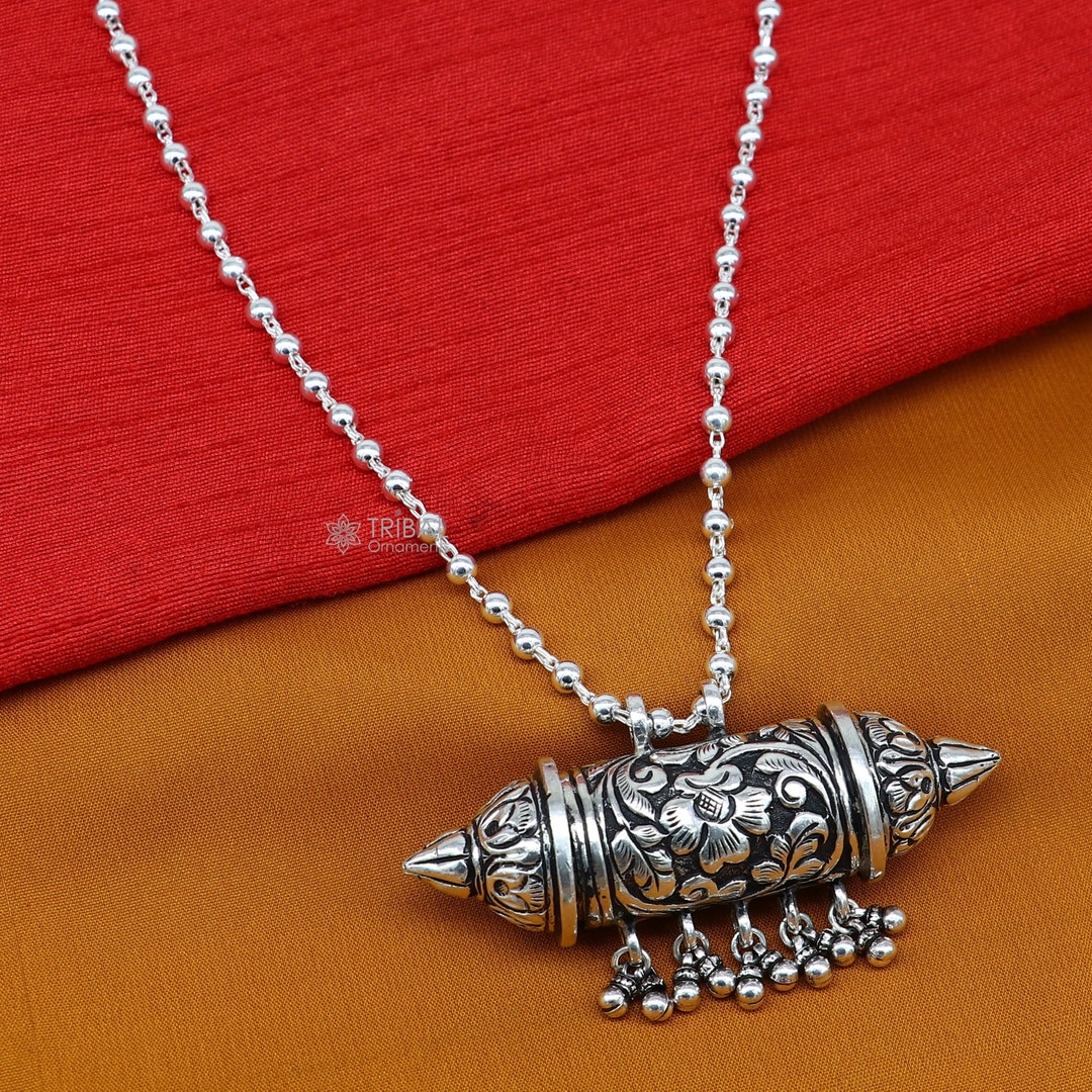 超希少!VTG 1930's SILVER TRIBAL ANIMALS & SKULL PENDANT