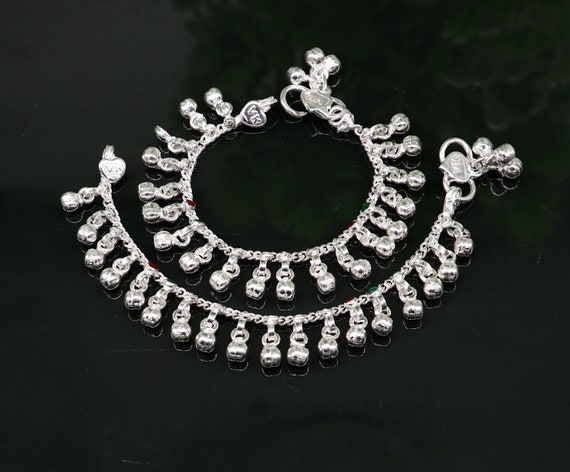 5" solid Sterling silver handmade Stunning waved … - image 3