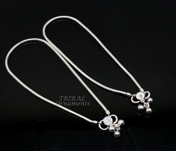 Silver foot chain price discount