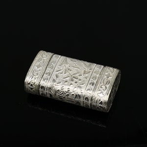 Boîte à bijoux royale 2 en 1 en argent sterling 925, boîte à tabac, boîte à chuna, meilleur cadeau article royal en argent stb843