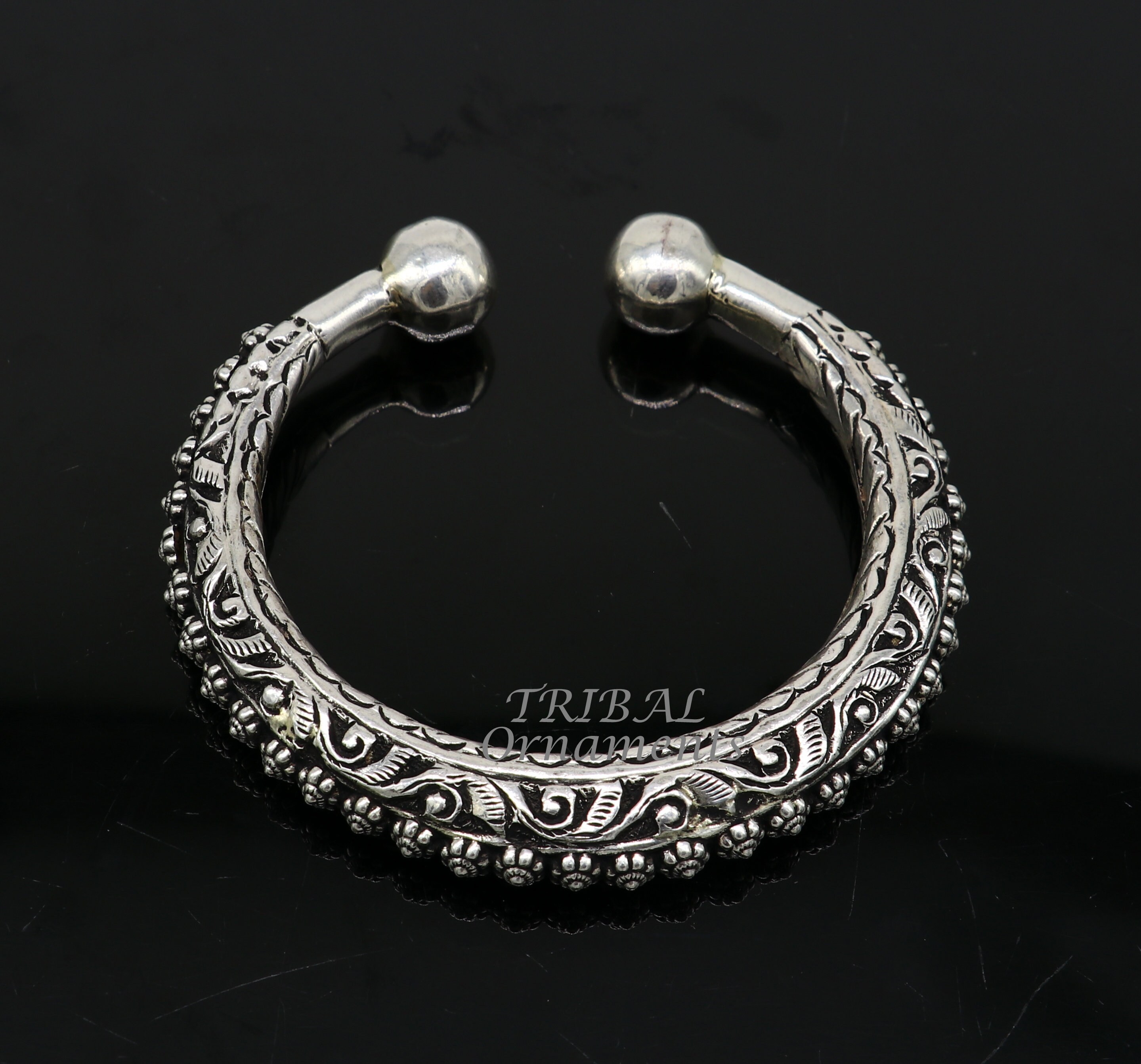 925 Sterling Silver Handmade Fabulous Chitai Work Customized